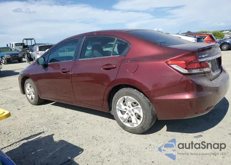 2014 Honda Civic Lx из США, поврежденный, VIN 19XFB2F50EE268967